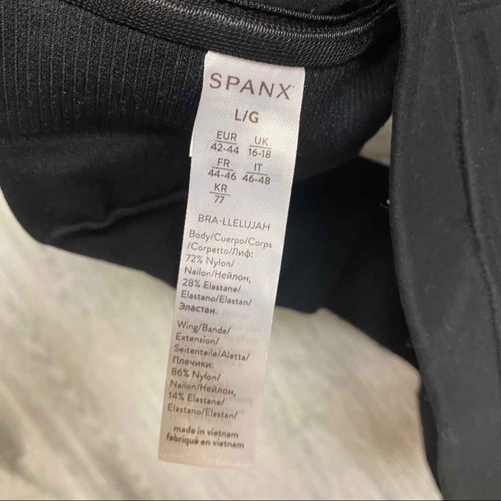 SPANX | Bra-llelujah Bralette In Black Size - Picture 6 of 7